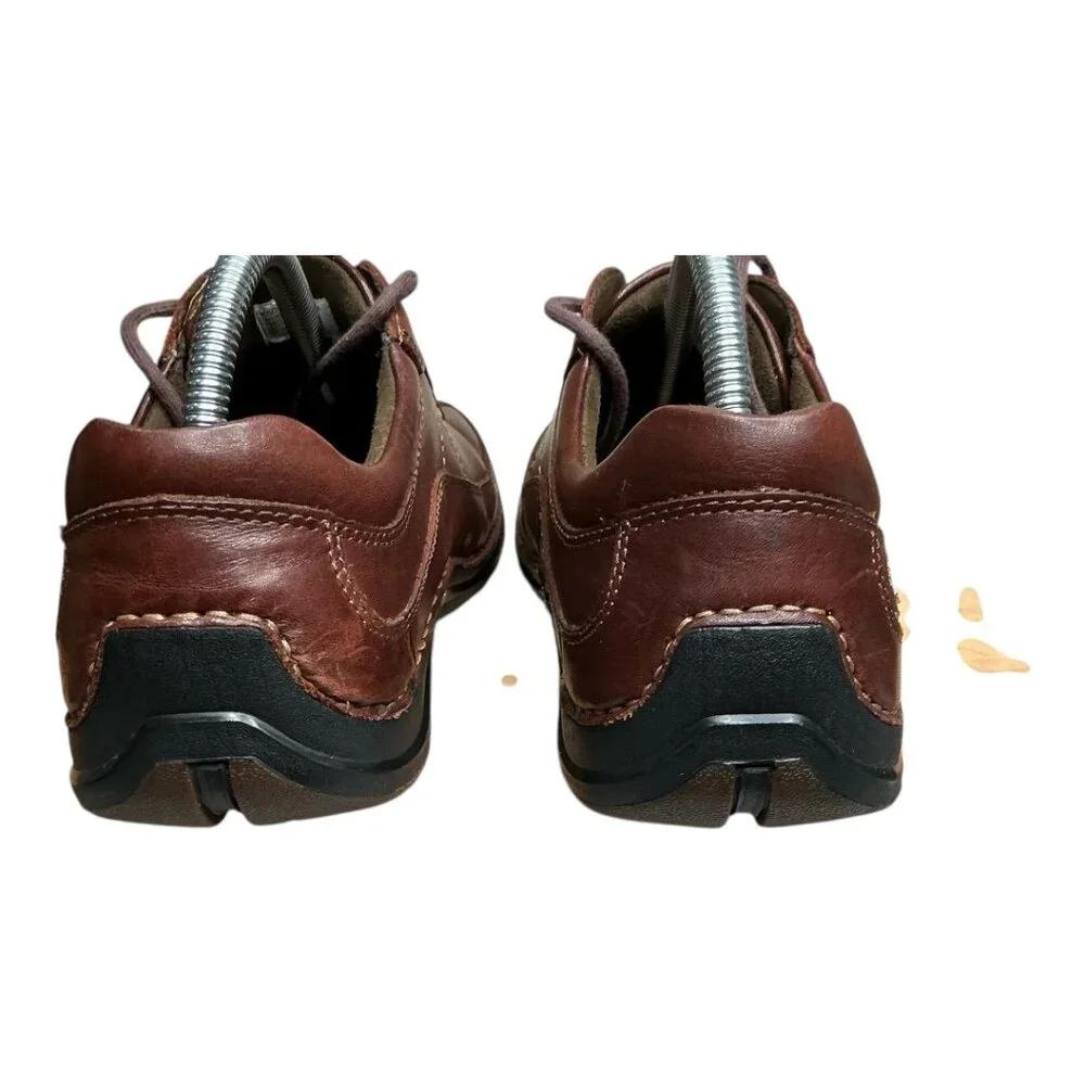 Rockport Men's Brown Leather Casual Oxford Style Sneaker Size 8 1/2 - Picture 8 of 10